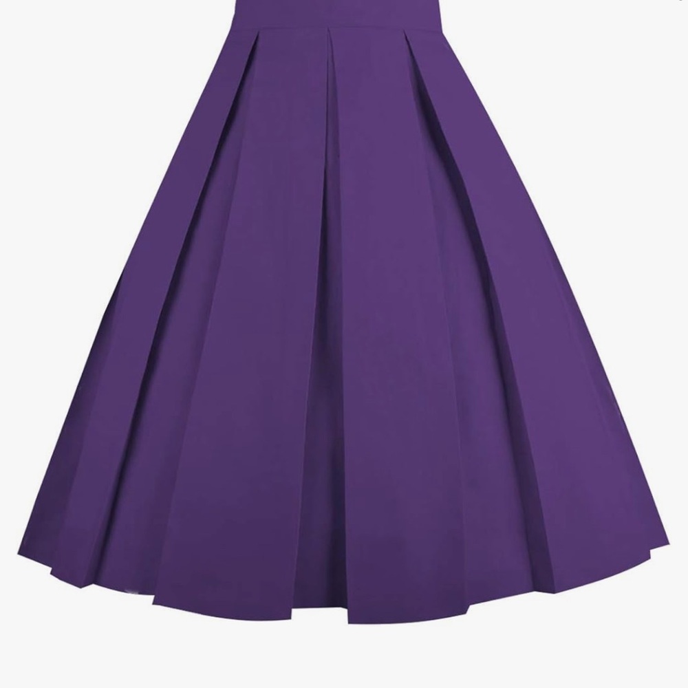 Elegant Purple Women's Skirt